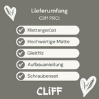 Lieferumfang CLIFF Pro