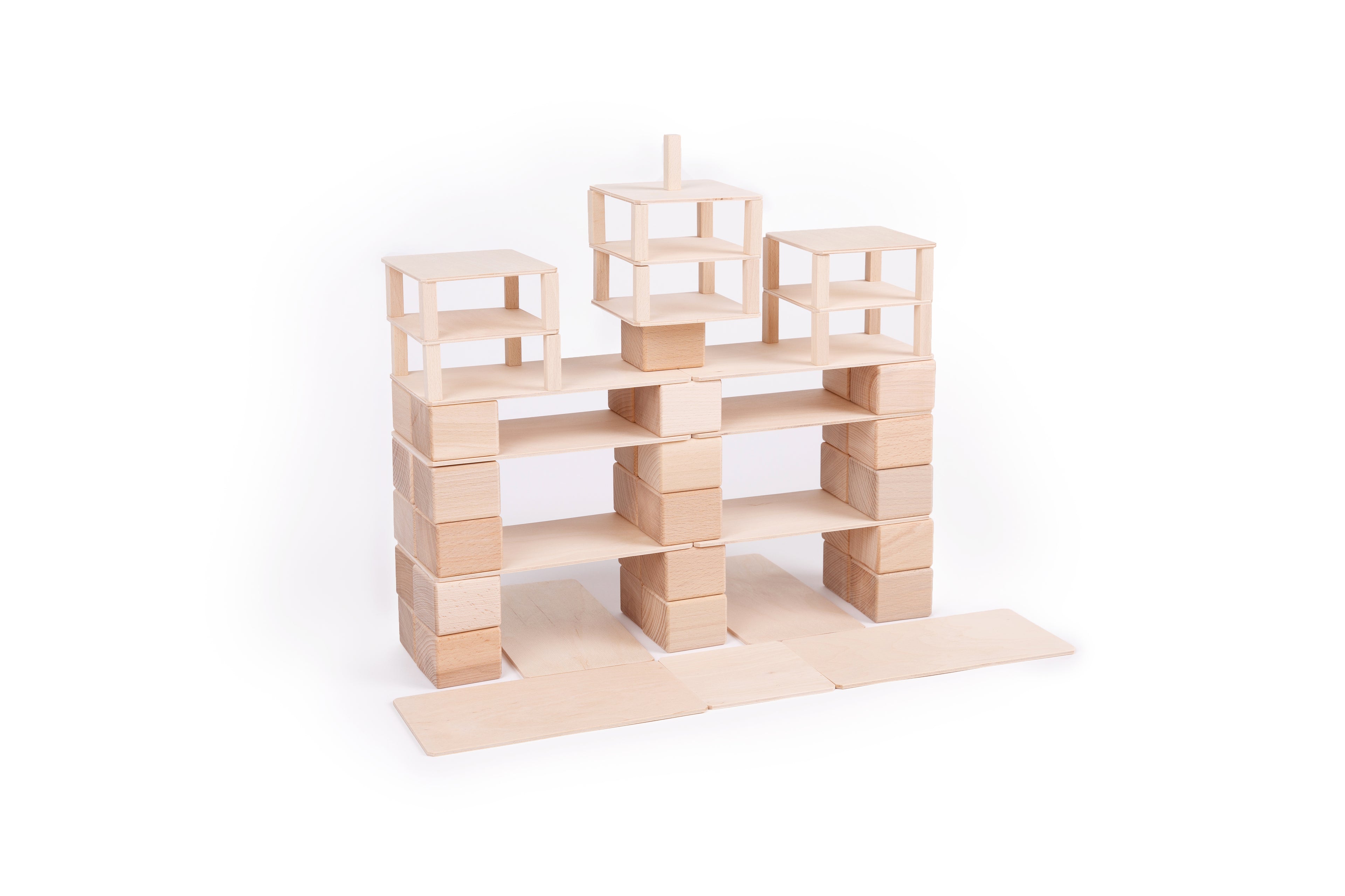 Kleine Bauidee aus Just Blocks BASIC Small Holzelementen