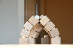Bogen-Bauidee aus Just Blocks Balance Tower Master Holzelementen